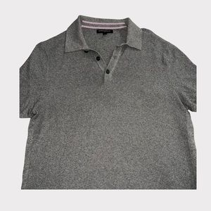 Gray Polo from Banana Republic
